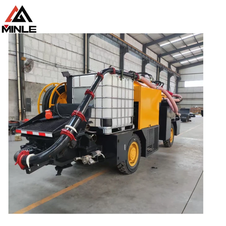 Articulated Wet Concrete Sprayer